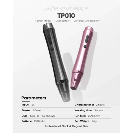 Kit machine pen sans fil Biomaser TP010