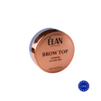 Elan Brow Top 2.0 eyebrow styling wax applied to well-groomed eyebrows for a natural, polished look.