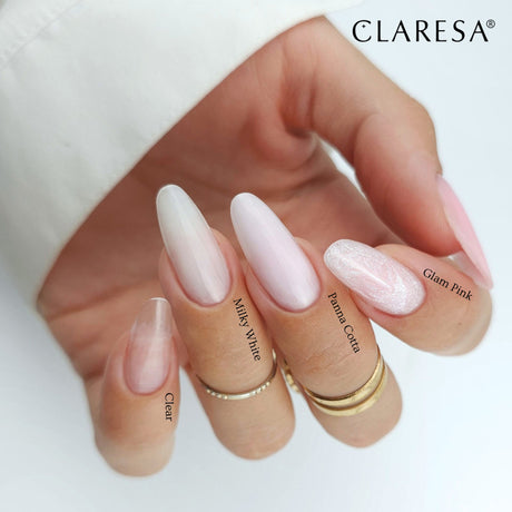 CLARESA HARD&EASY BUILDER GEL FRENCH PINK 12g - BVShop