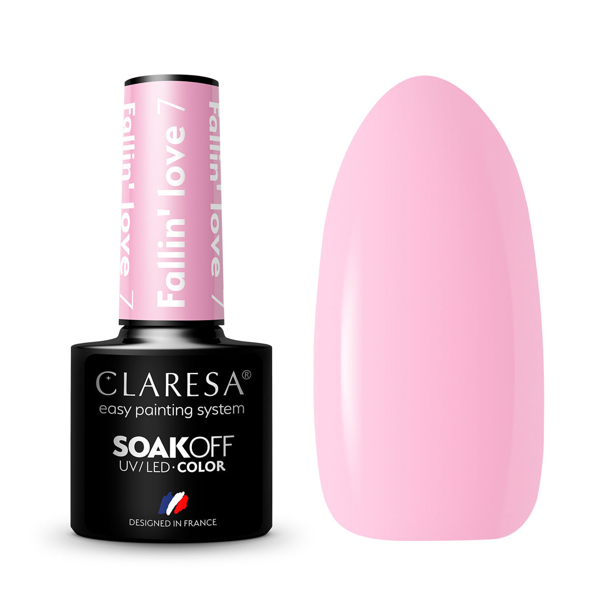 CLARESA Hybrid nail polish FALLIN "LOVE 7 -5g - BVShop