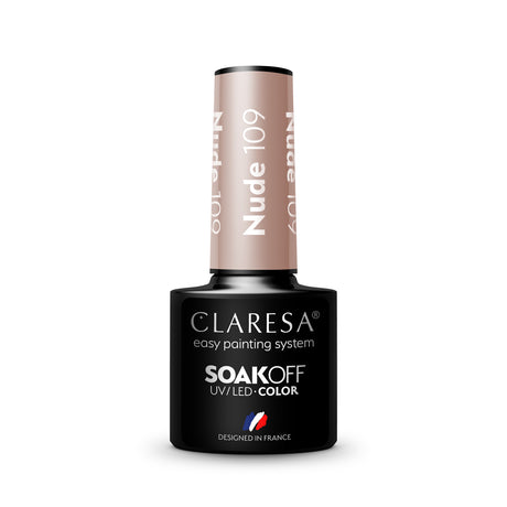 CLARESA Hybrid nail polish NUDE 109 -5g - BVShop