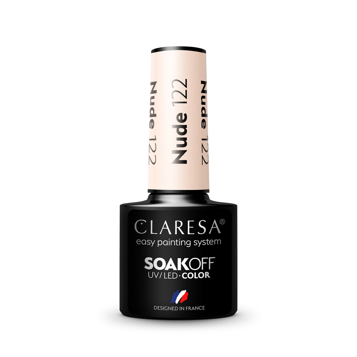 CLARESA Hybrid nail polish NUDE 122 -5g - BVShop