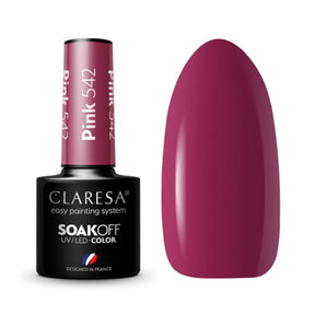 CLARESA Hybrid nail polish PINK 542 -5g - BVShop