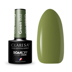 CLARESA Hybrid POLISH GREEN 802 -5g - BVShop