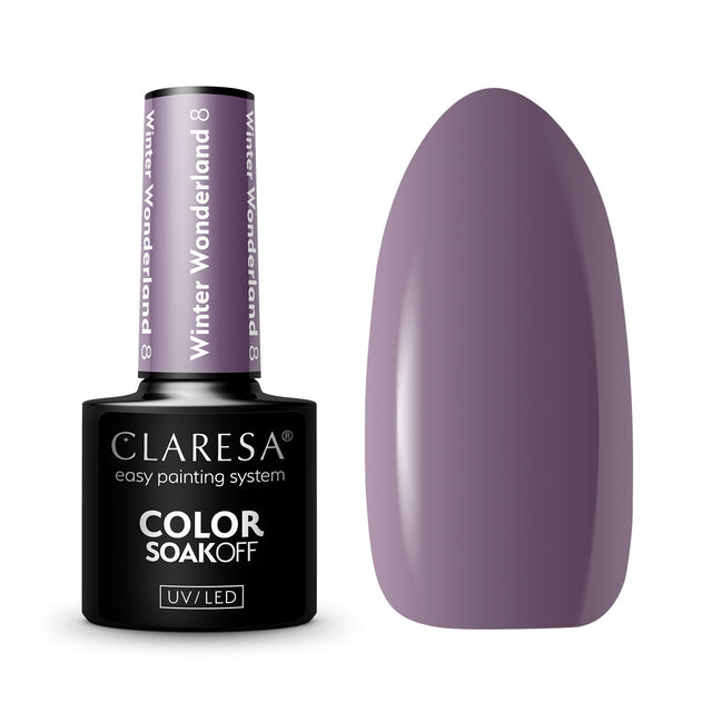 CLARESA Hybrid Polish Winter Wonderland 8 - 5g. - BVShop