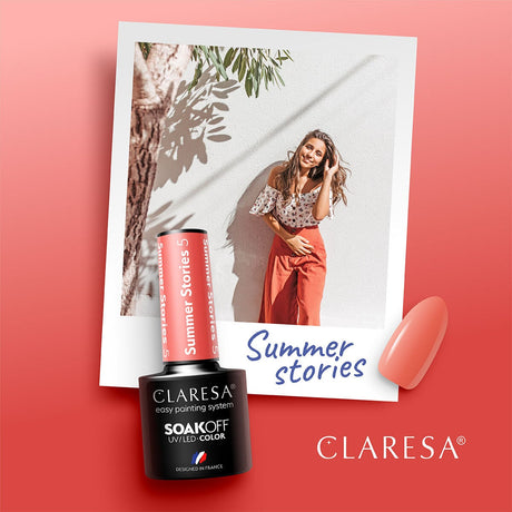 CLARESA hybrid varnish SUMMER STORIES 5 -5g - BVShop