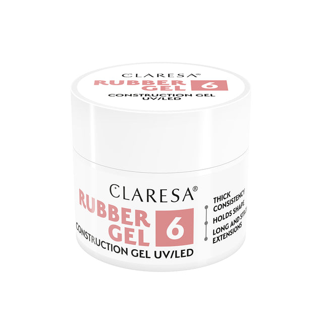 CLARESA RUBBER GEL 6 -12g - BVShop