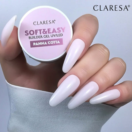 Claresa Soft&Easy gel builder panna cotta 90g - BVShop