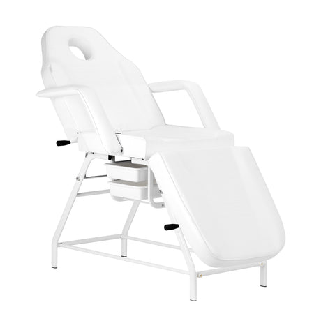 COSMETIC CHAIR 557A WITH CUVETTE WHITE - BVShop