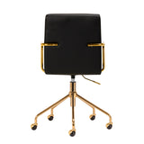 Cosmetic chair QS-OF211G black - BVShop
