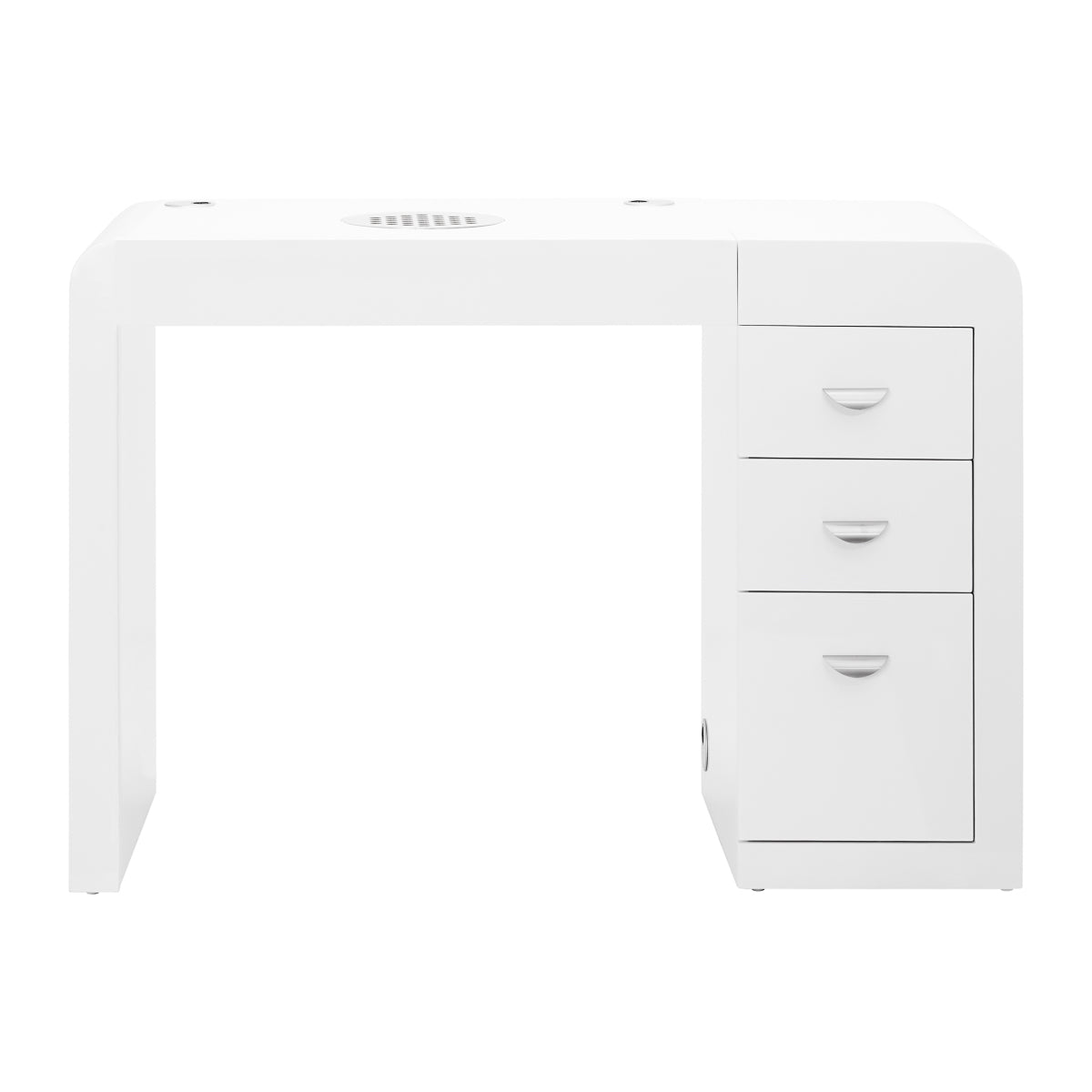 Cosmetic desk 312 white left - BVShop