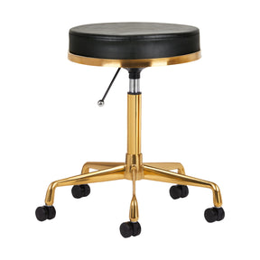 COSMETIC STOOL H4 GOLDEN BLACK - BVShop