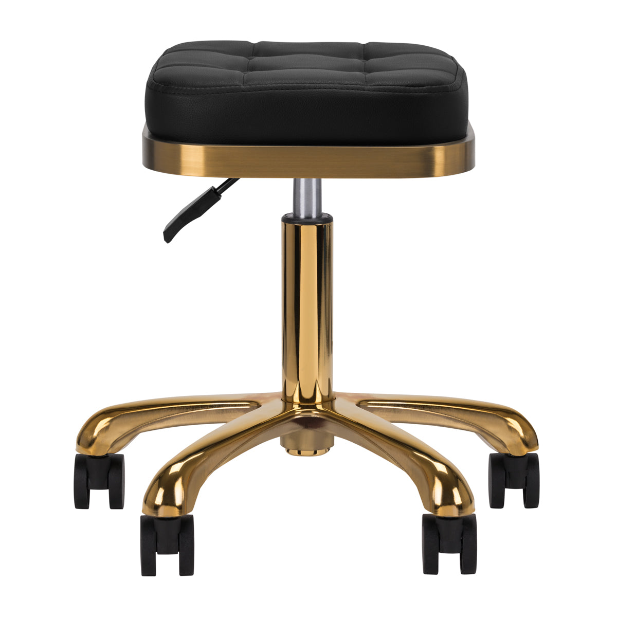 COSMETIC STOOL M-1645 BLACK GOLD - BVShop