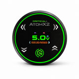 Critical Tattoo Atom X2 Bloc D'Alimentation Noir — vue de face
