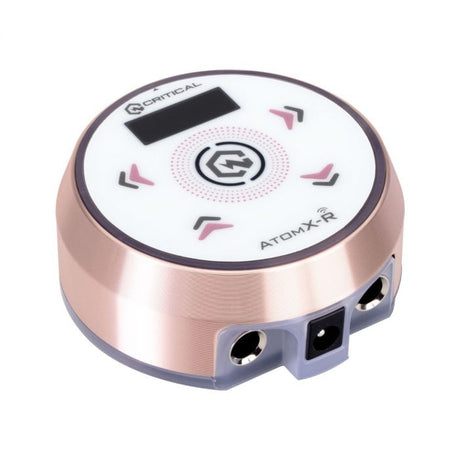Critical Tattoo AtomX-R And CXP19 Footswitch Bundle White/Rose - BVShop