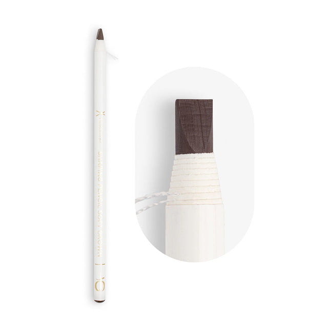 PhiAcademy Shaping Pencil Soft Brown on a light background