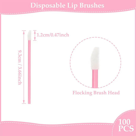 Disposable Pink Makeup Applicator 50pcs - BVShop