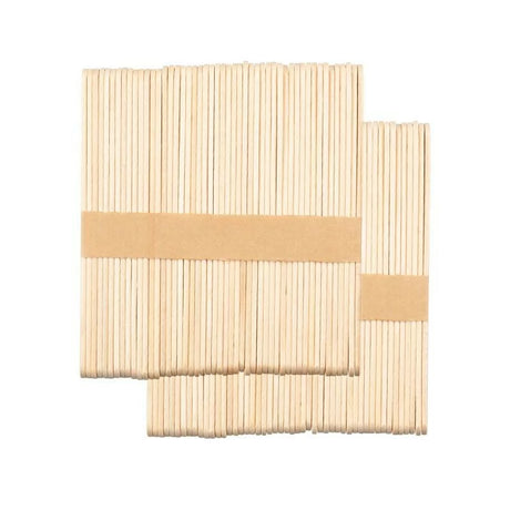 Disposable Wooden Spatulas 100pcs - BVShop