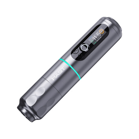 Dragonhawk Mast Archer 2 Wireless Pen Tattoo Machine Grey 3.5 mm Stroke - BVShop