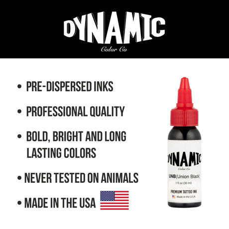Dynamic Ink Union Black 30/240ml - BVShop