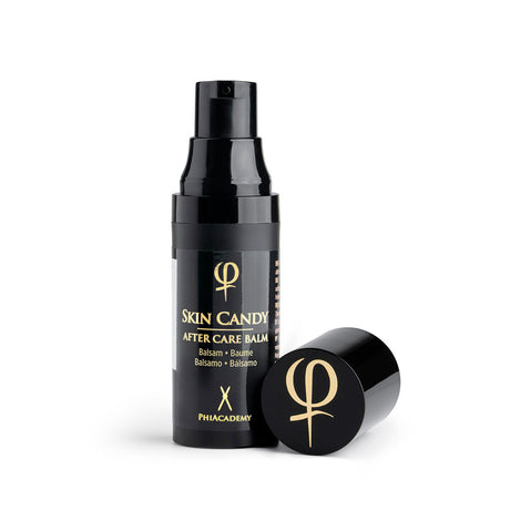 PhiAcademy Skin Candy After Care Balm on a light background