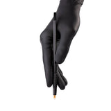 PhiBrows Blade & Shade KIT S 10pcs — disposable kit tool held in a gloved hand