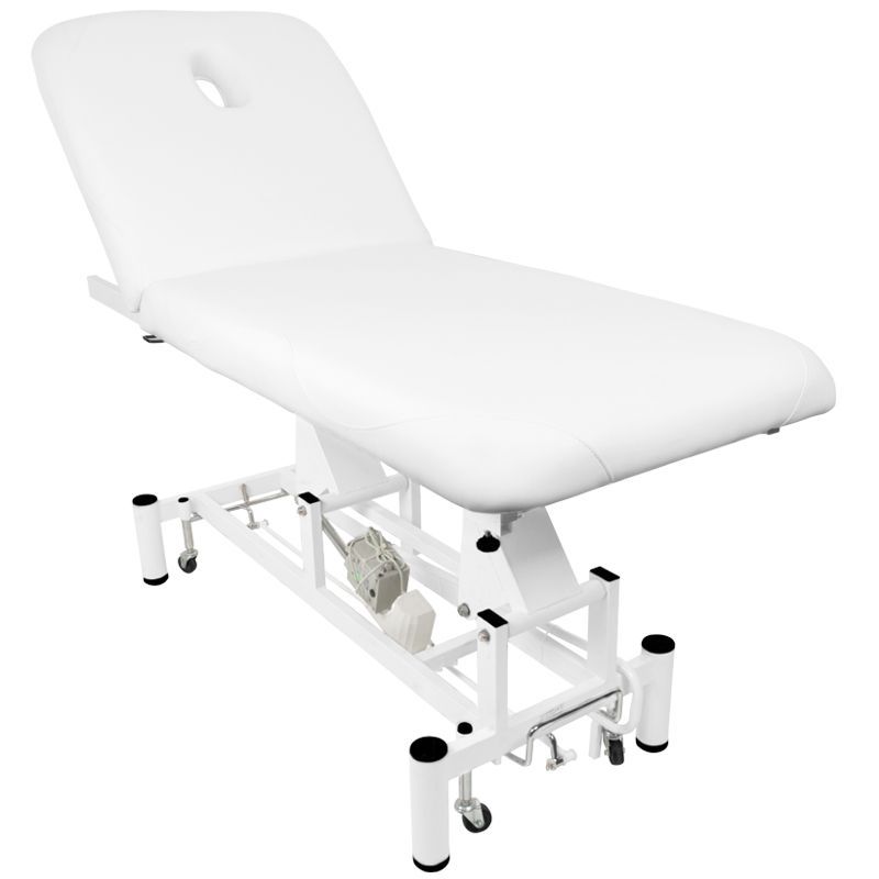 Electric bed for massage azzurro 684 1 strong White - BVShop