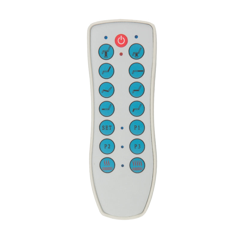 Electric cosmetic chair azzurro 708a 4 strong. white heated - BVShop