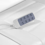 Electric cosmetic chair lux 4m white with a cradle - BVShop