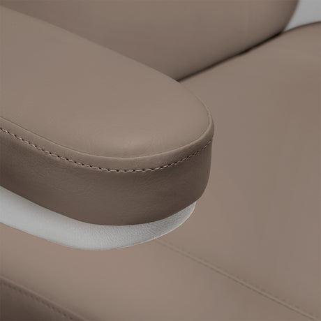 Electric cosmetic chair SILLON CLASSIC 3 motors modern brown - BVShop