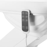 Electric cosmetic chair SILLON Luxury 3 motors white foot control - BVShop