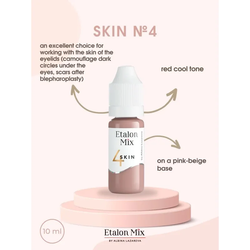 Set de pigments pour peau camouflage Etalon Mix 6x5ml