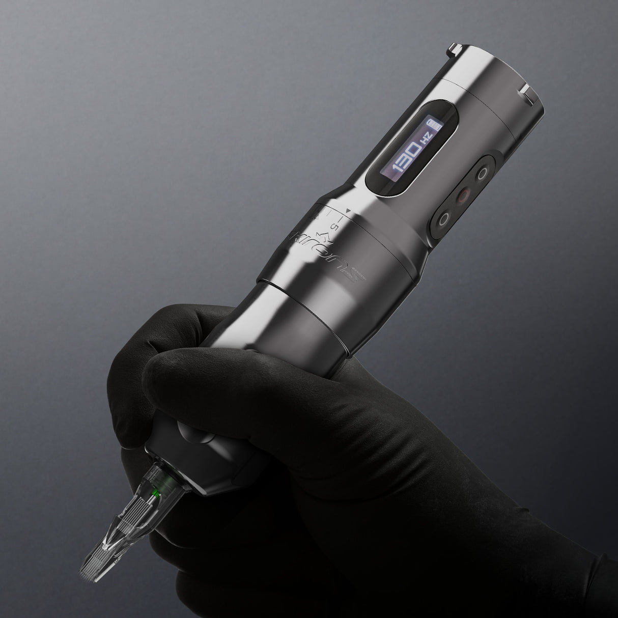 Machine à tatouer FK Irons One Adjust avec course réglable en métal canon de fusil