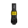 FK Irons Flux Max Gold/Stealth wireless tattoo machine with 1x PowerBolt II