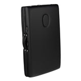 Folding massage table, wood comfort, 2 sections black - BVShop