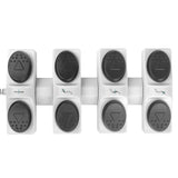 FOOT CONTROL FOR AZZURRO CHAIR 4 MOTORS WITH HEATING - BVShop