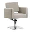 Gabbiano Ankara Gray hairdressing chair - BVShop