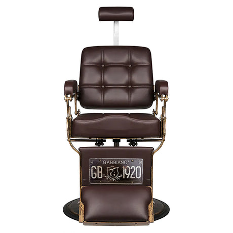 Gabbiano barber chair Boss brown - BVShop