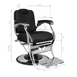 Gabbiano Barber Chair Dario black - BVShop