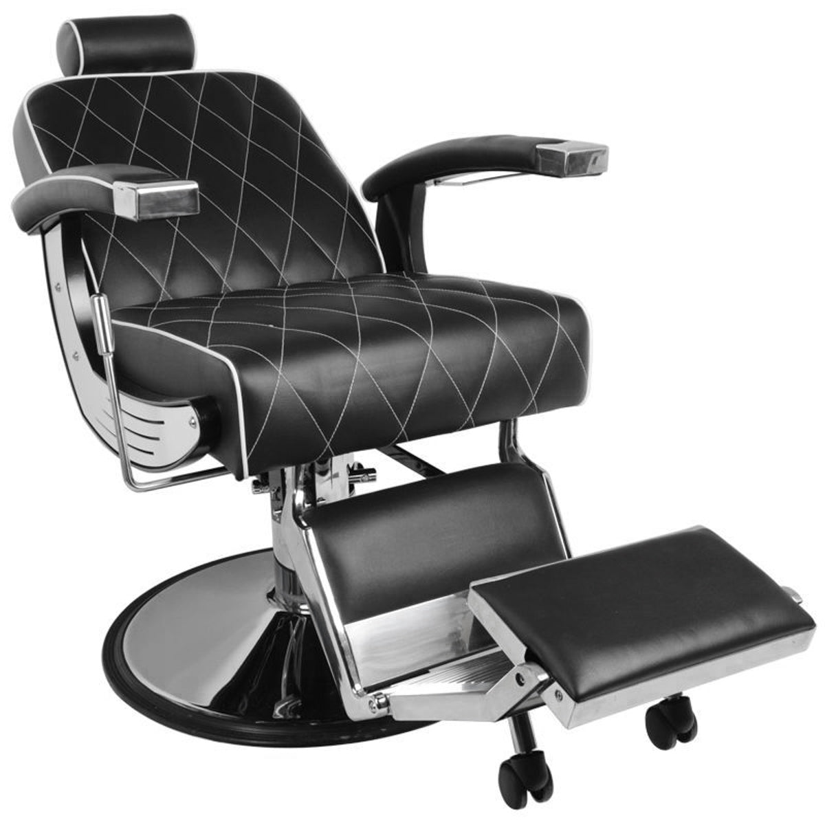 Gabbiano Barber Chair Imperial  Black - BVShop