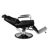 Gabbiano barber chair patrizio black - BVShop