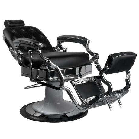 Gabbiano Ernesto barber chair in black - BVShop