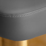 Gabbiano hairdressing chair Granda gold grey - BVShop