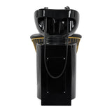 Gabbiano hairdressing wash unit Lille-M gold black - BVShop
