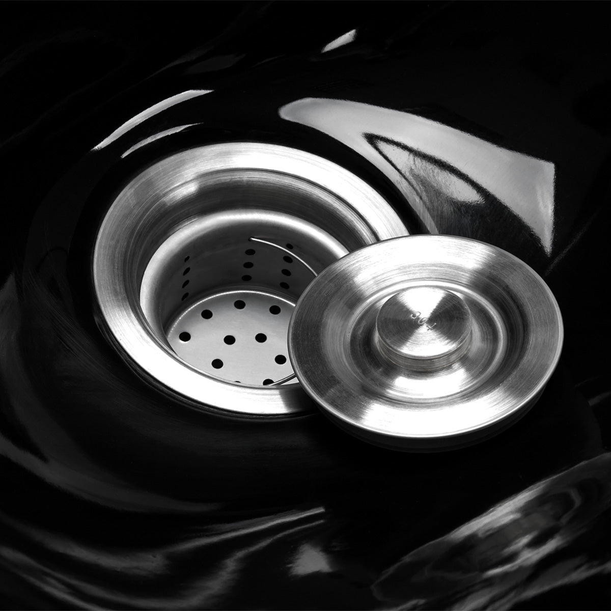 Gabbiano hairdressing wash unit Lille-M gold black - BVShop