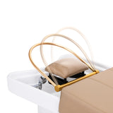 Gabbiano Head Spa 017B hair washing bed beige - BVShop