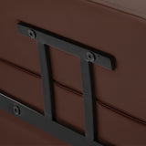 Gabbiano Porto hairdressing chair black chocolate - BVShop