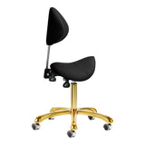 Giovanni cosmetic stool 1004 gold black - BVShop