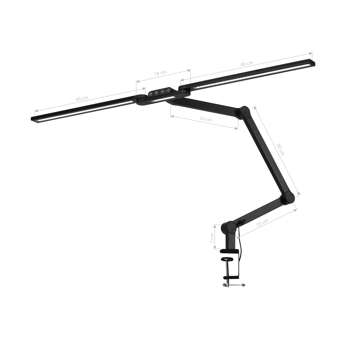 Glow L04 tabletop treatment lamp black - BVShop