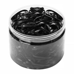 HAIR RUBBER BANDS - BLACK - BVShop